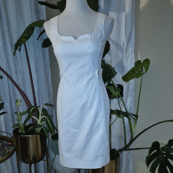 Tory Burch White Mini Dress - Picture 1 of 8